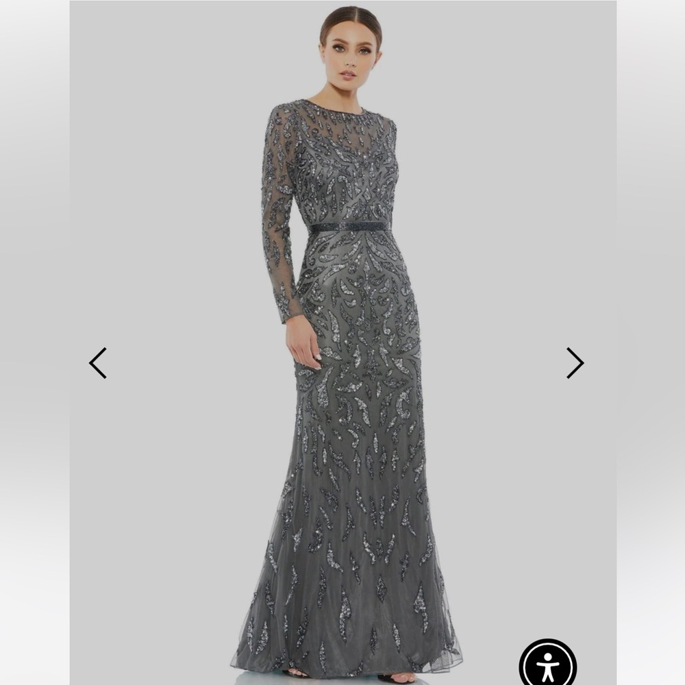 Mac Duggal 5124 Long Mother of the Bride Dress NWT